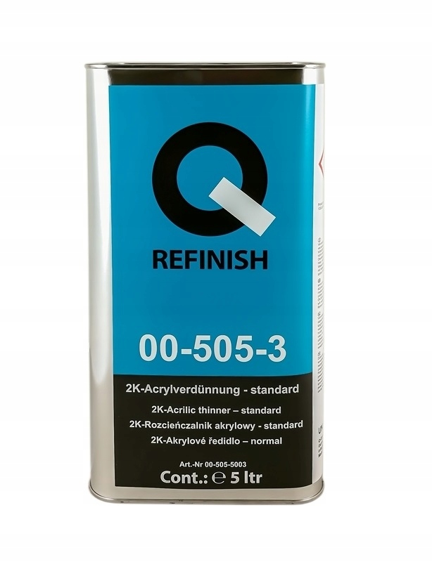 

Rozcieńczalnik akrylowy standard 5l Q Refinish