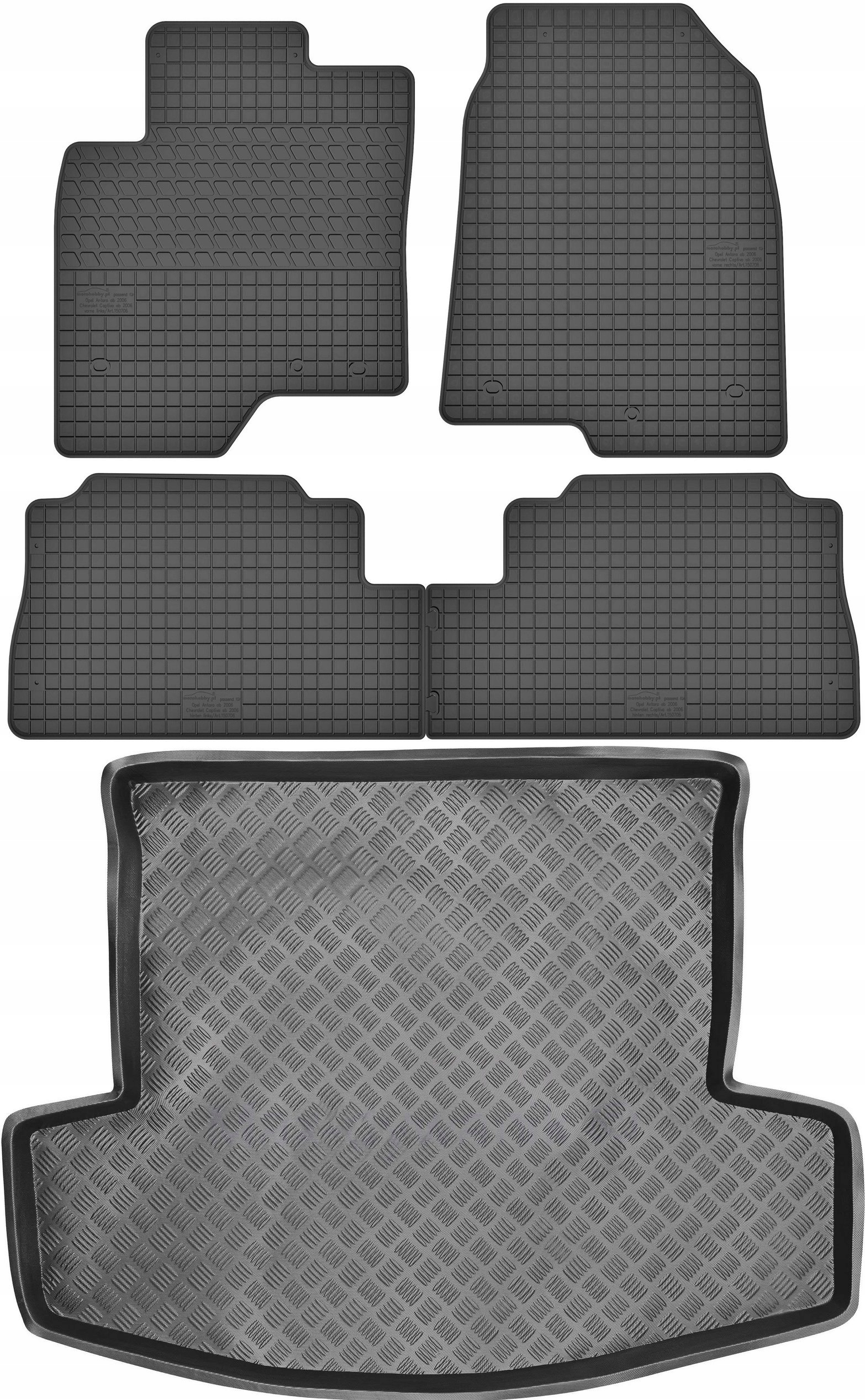 

Chevrolet Captiva I 2006-2018 Dywaniki bagażnik