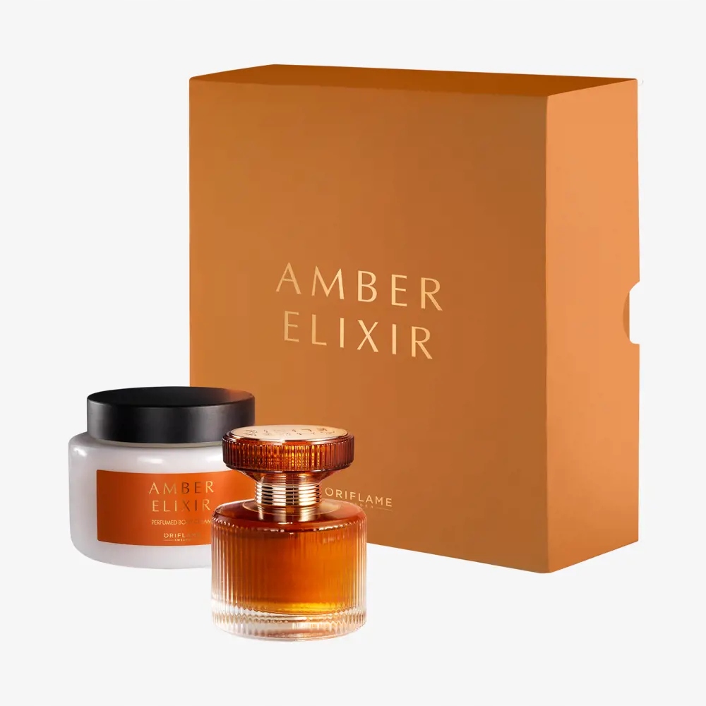 Oriflame Sada Amber Elixir V Elegantní Dárkové Krabičce
