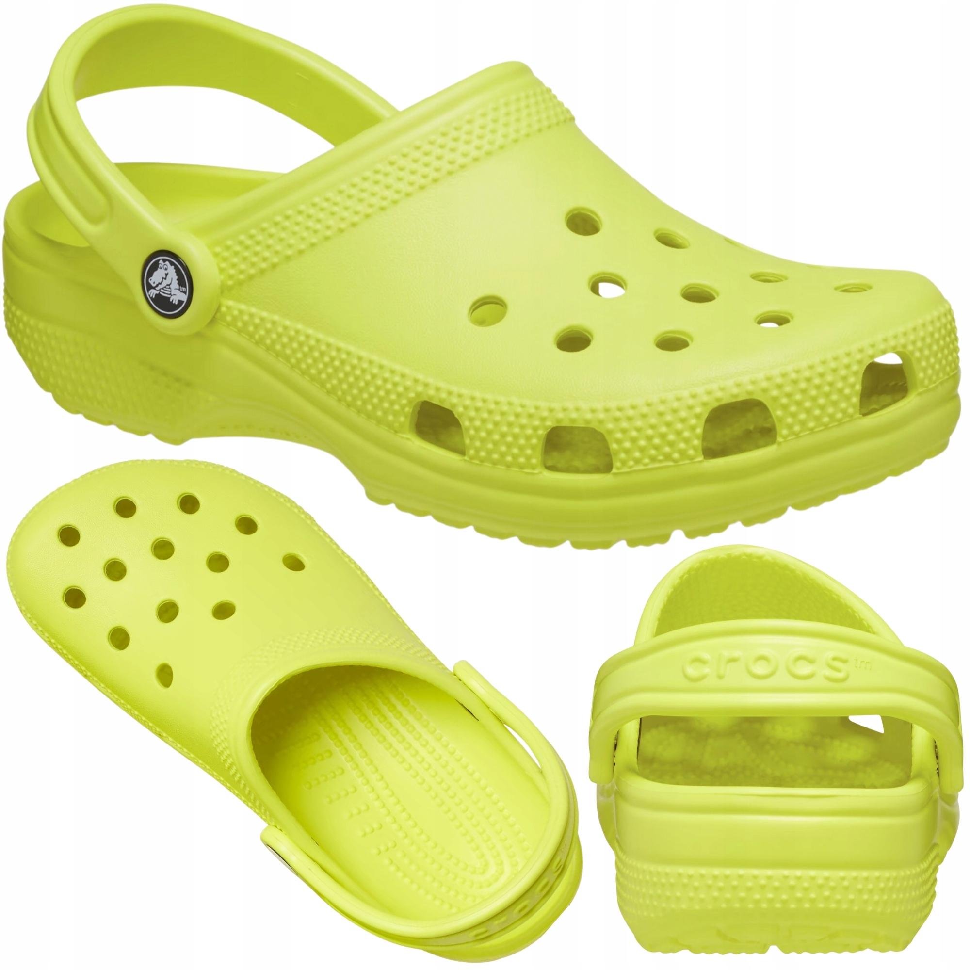 Klapki Dziecięce Crocs Chodaki Sportowe Na Lato Lekkie Piankowe 37-38 J5