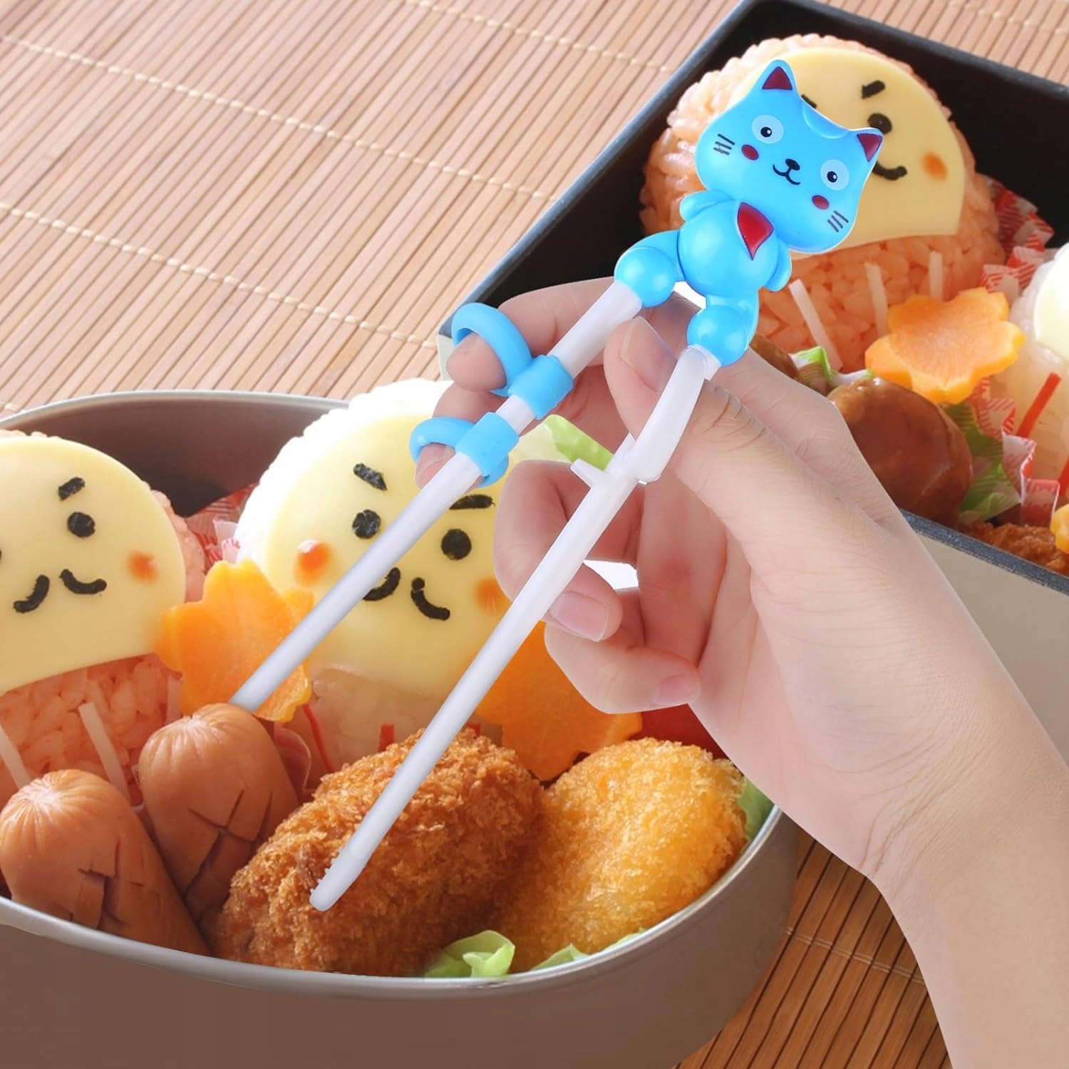 NAUKA TRZYMANIA PAŁECZEK SUSHI DZIECKO JEDZENIE PAŁECZKAMI ZESTAW łatwy Materiał wykonania tworzywo sztuczne