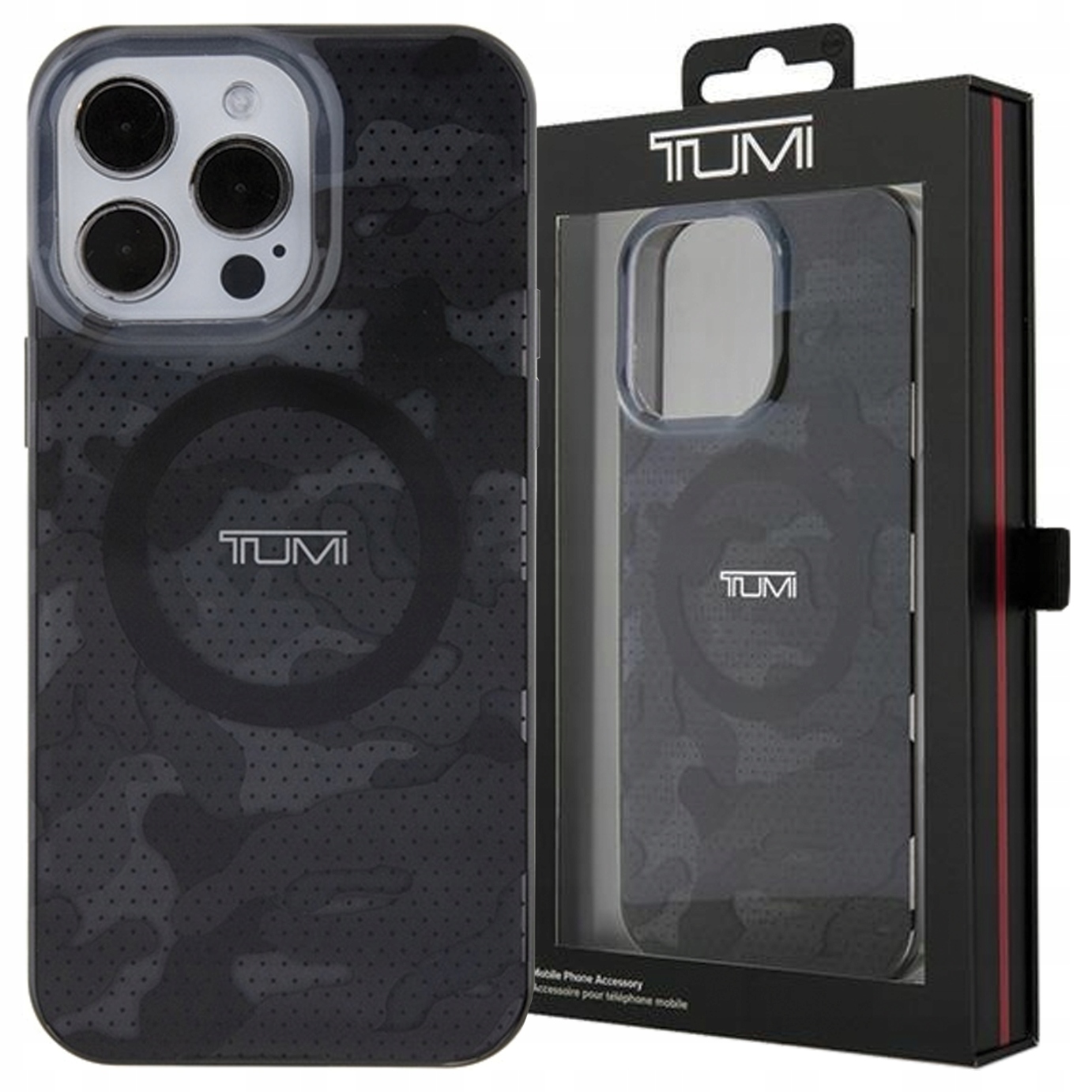 Tumi Etui Camo Print Hardcase Do Iphone 15 Pro Max 6,7 Do Magsafe