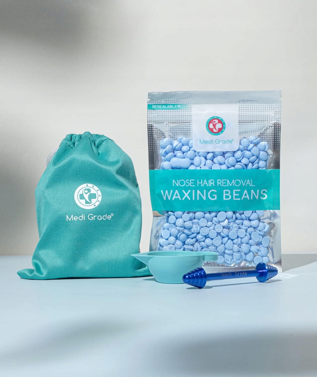 ZESTAW DO SAMODZIELNEGO USUWANIA WŁOSÓW Z NOSA DEPILACJA NOSA WOSK 50G Kod producenta ZESTAW DO SMODZIELNEJ DEPILACJI NOSA