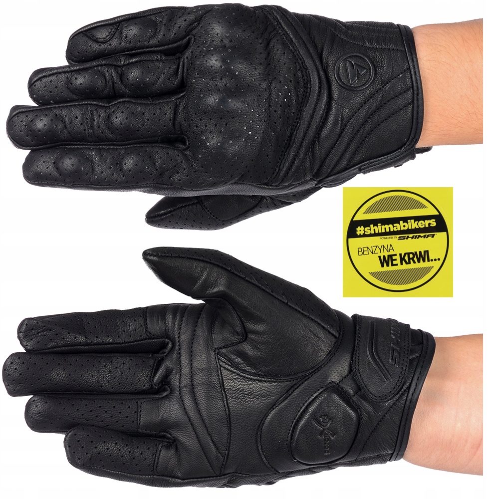 

Rękawice Motocyklowe Shima Bullet Miejskie Krótkie