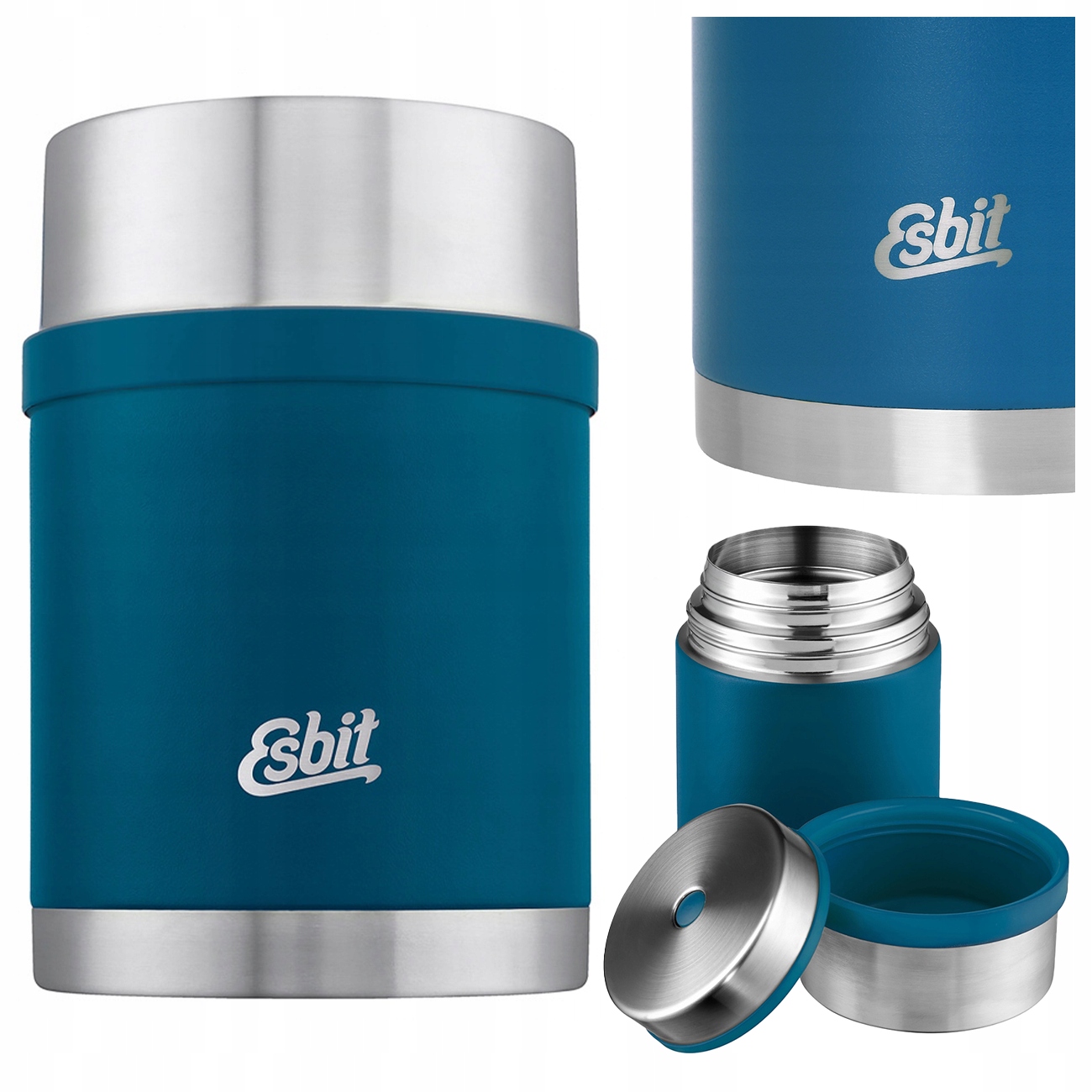 Termos Obiadowy Esbit Na Żywność Jedzenie Food Jug 0,75L Sculptor Niebieski