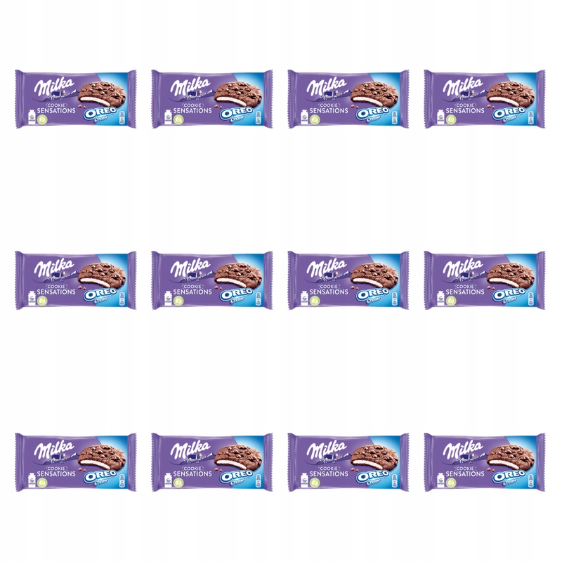 Milka cookie sensations oreo 156g X12