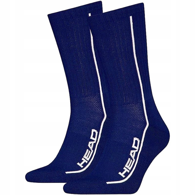 Skarpety Head All Sports Performance Crew Socks 2 Pack Navy 43-46