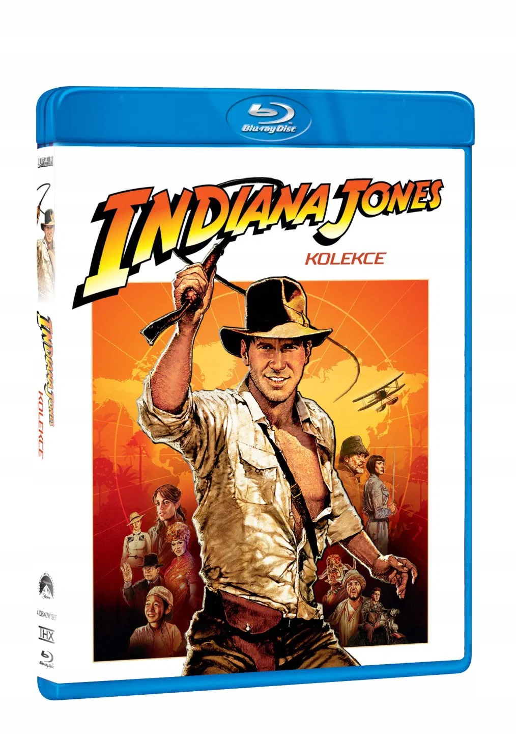Kolekcja Indiana Jones - 4Blu-ray