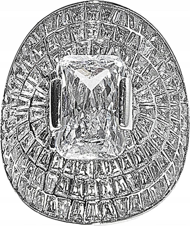 Stříbrný prstýnek 925, masivní prstýnek s velkým zirkonovým očkem r15