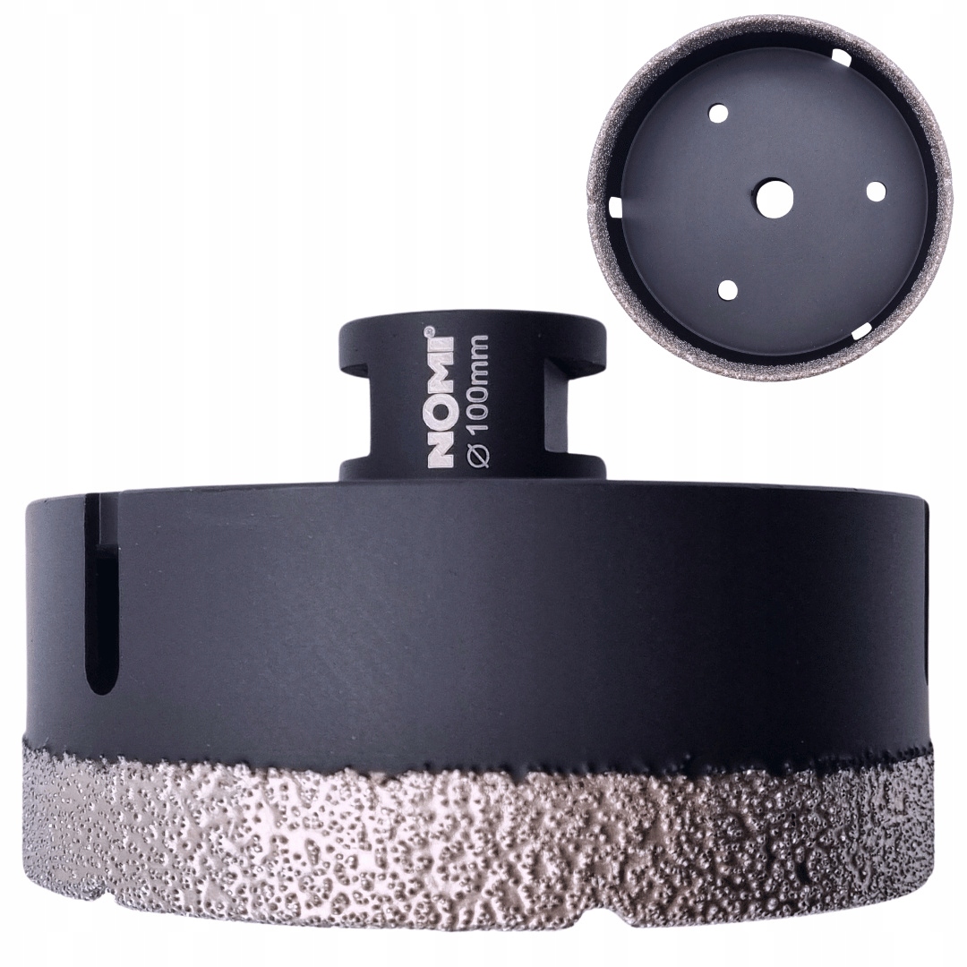 Otwornica diamentowa M14 fi 100mm Nomi koronka do gresu granitu betonu