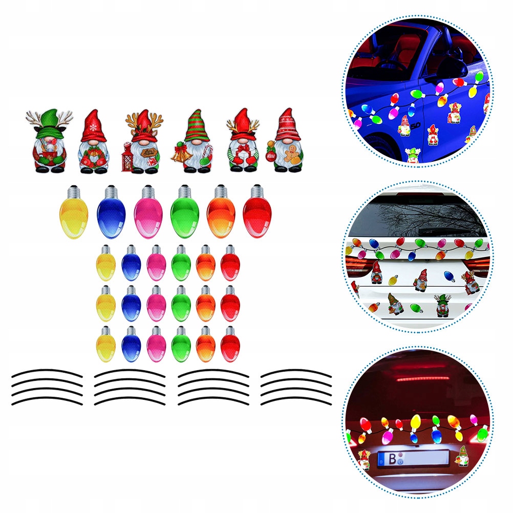 Auto Magnesy Dekoracyjne Dekoracje Świąteczne EAN (GTIN) 5707072264402