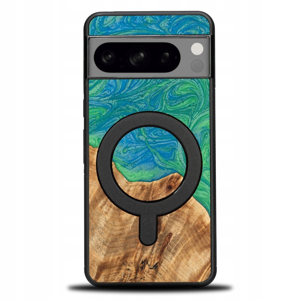 Pouzdro Bewood Unikátní pro Google Pixel 8 Pro Neony Tokyo s MagSafe