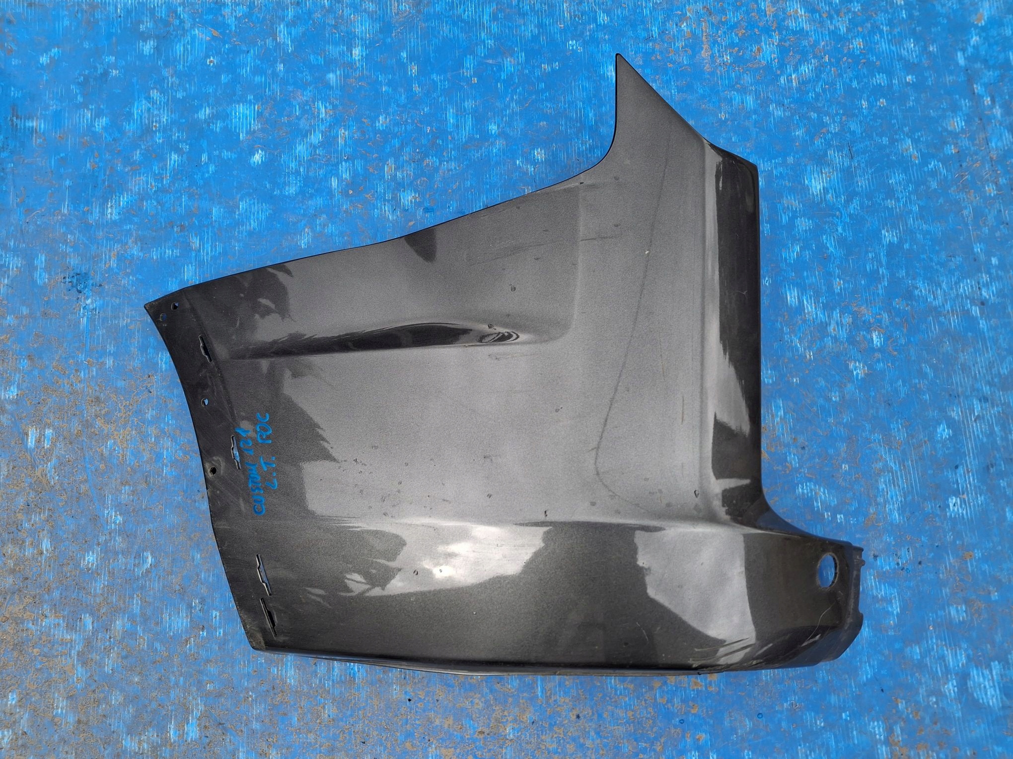bumper rear part corner left FORD CUSTOM ACTIVE 2012R->