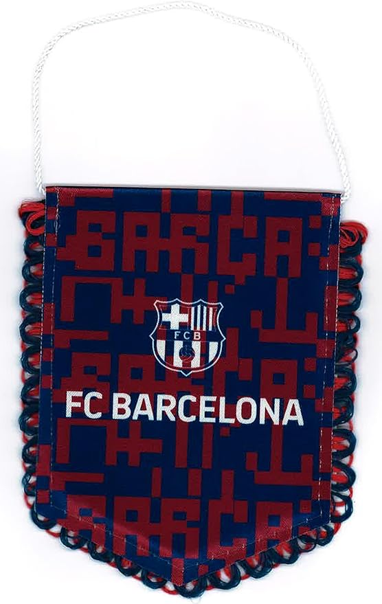 Oficjalnie licencjonowany proporczyk Fc Barcelona flaga Barca herb 13 x 10
