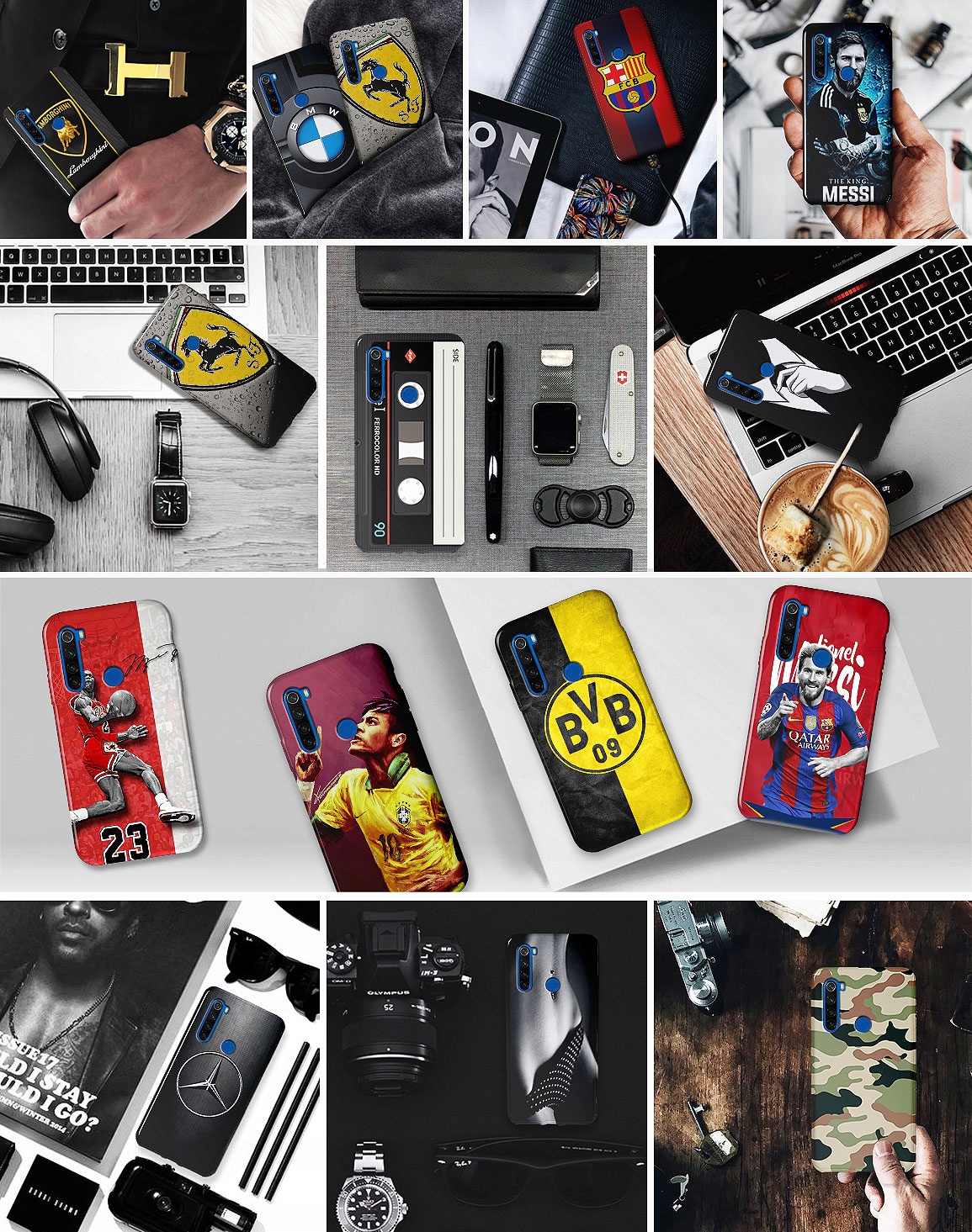 ETUI CASE OBUDOWA NA TELEFON DO XIAOMI REDMI NOTE 8T WZORY TOP100 JAKOŚĆ Marka Inna