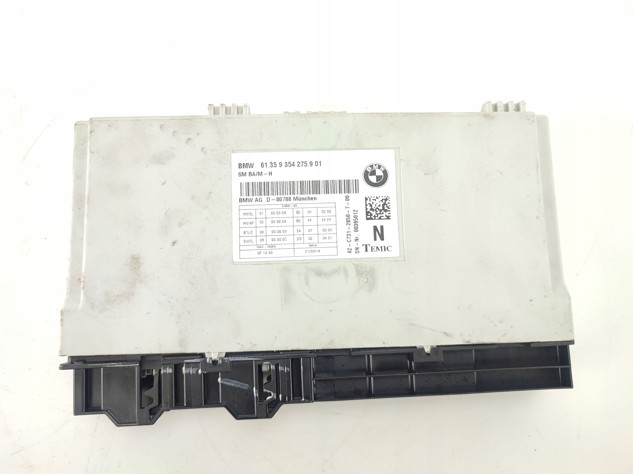 modul Bedienteil SITZ BMW 6 F13 9354275