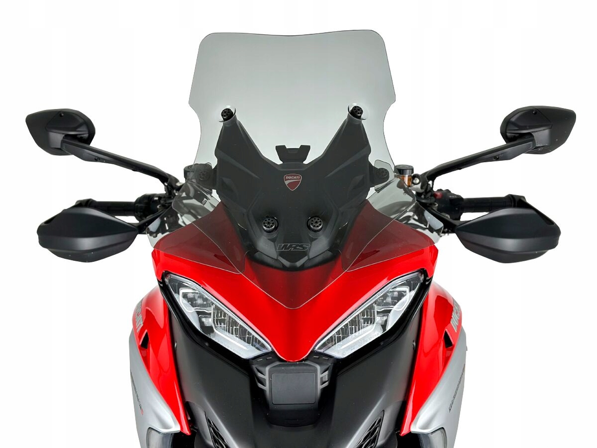 Motocyklové Plexi Wrs Standard Plus Ducati Multistrada V4 Sport Rally Smoke (Dymové)