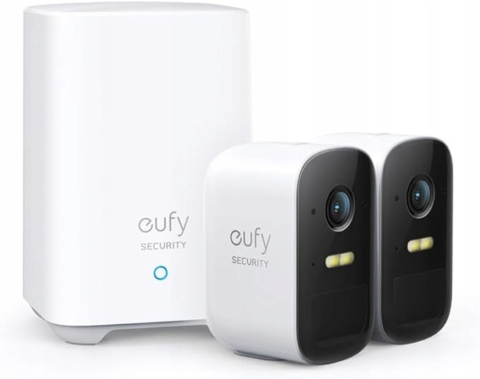 System kamer zewnętrznych Eufy Security eufyCam 2C 2-Cam Kit Fhd Zestaw