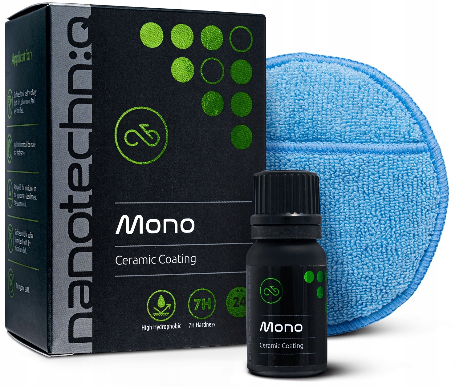 NANOTECHNIQ Mono 10ml Powłoka Ceramiczna 2 lata Motor Ceramika Ceramic Coat
