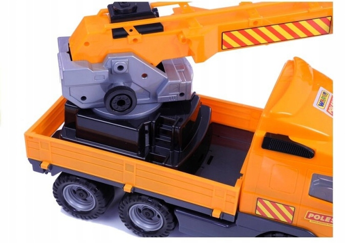 Dźwig Wader Polesie PREZENT URODZINY DLA DZIECKA Materiał plastik