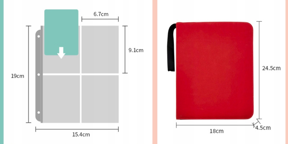 Album Pokemon segregator na 400 kart klaser Nazwa Segregator do kart