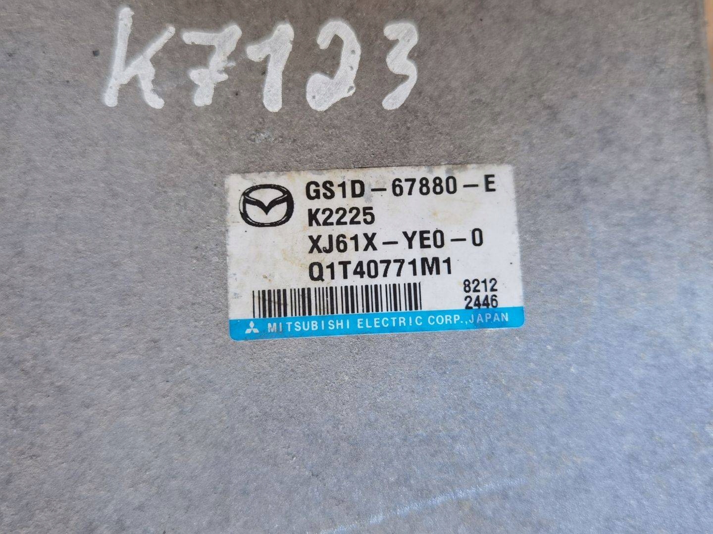Bedienteil der Lenkung des Lenkrads Mazda 6 2 GH 2009 GS1D-67880-E