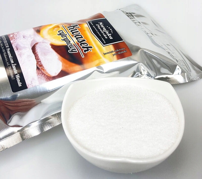 Kyselina Citrónová Potravinářská Kyselina 25 kg Swojska Piwniczka