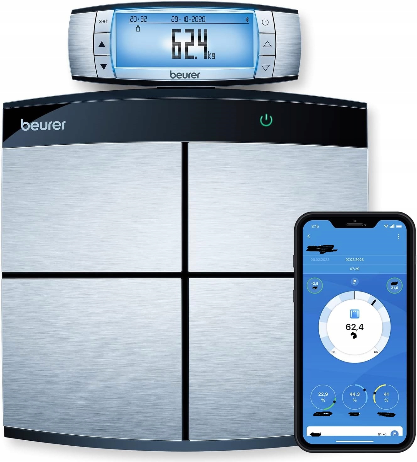 Koupelnová váha Beurer Bf 105