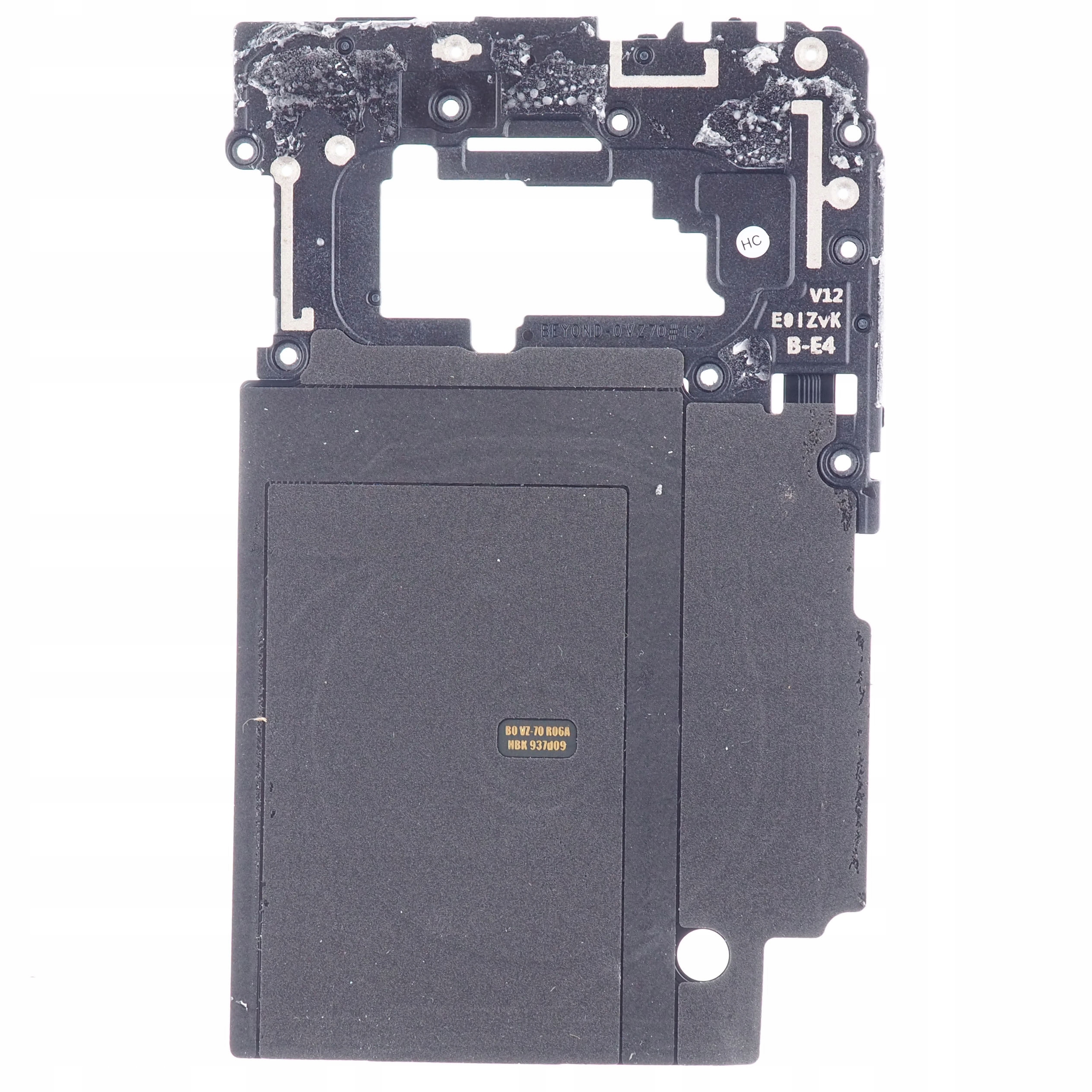 ANTENA NFC OSŁONA PŁYTY DO TELEFONU SAMSUNG GALAXY S10E ORYGINALNY DEMONTAŻ