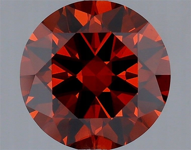 Diament laboratoryjny kolorowy 1.48ct ROUND Fancy Deep Orange VS1 (IGI)