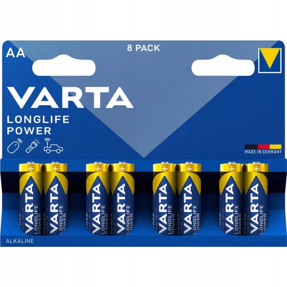 Bateria Varta Longlife Power AA - 8 szt