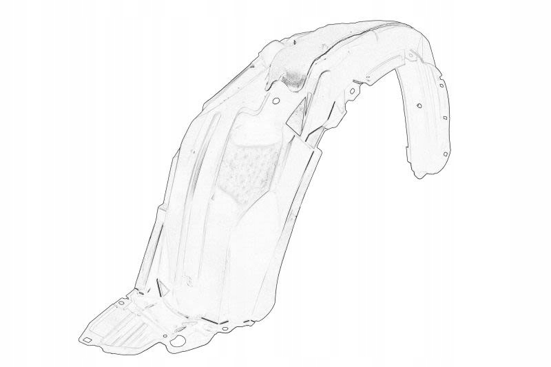 Nadkole plastikowe OE TOYOTA 53876-0D430