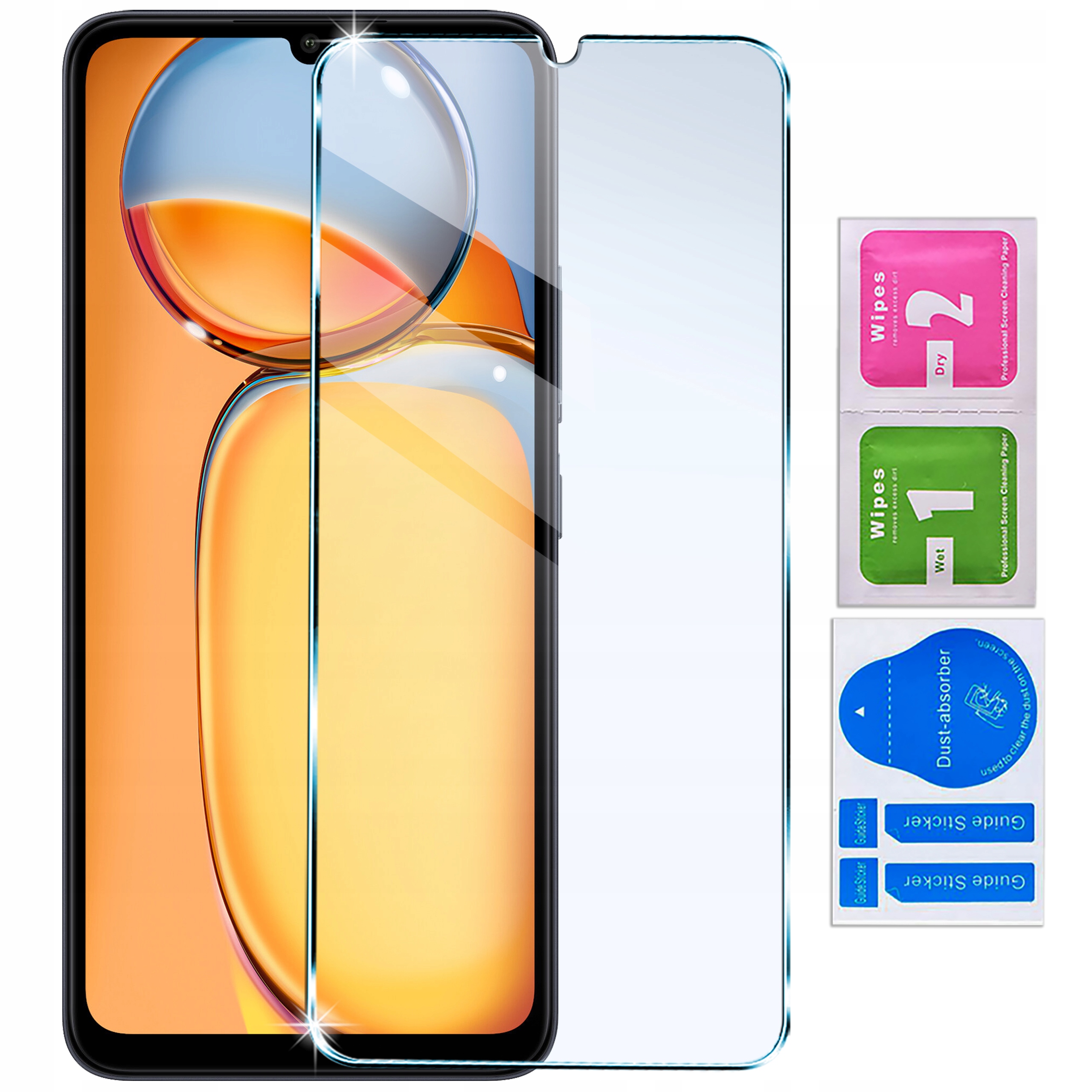 Szkło Hartowane do Xiaomi Redmi 13C | Poco C65 OCHRONNE SZYBKA 9H