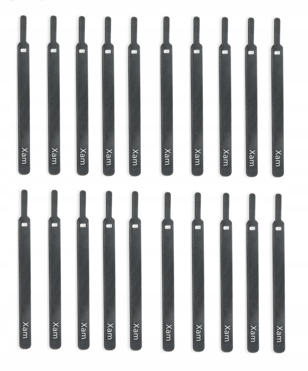 OPASKA ZACISKOWA RZEP ORGANIZER KABLI 20X LEPIEC TAŚMA RZEPOWA 20 szt