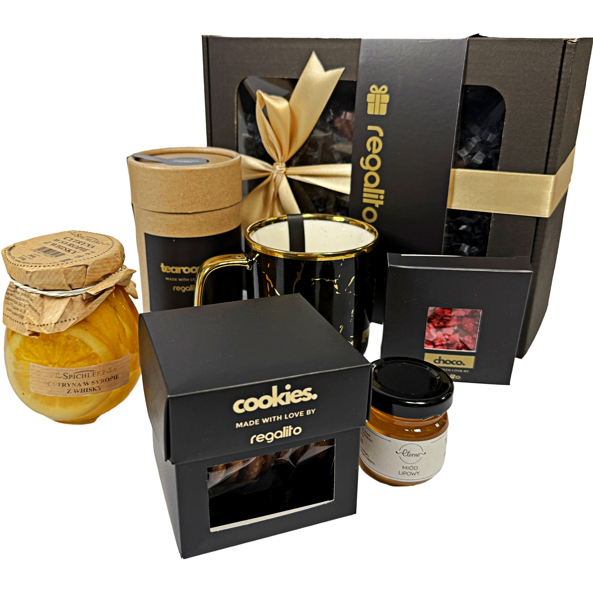 Box nr 651 Zestaw Kosz Prezentowy Upominek Personalizowany Pudełko