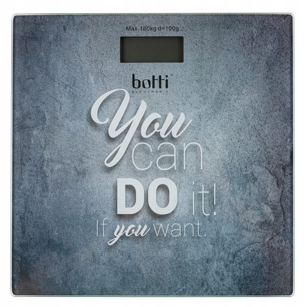 Baotti Waga Elekroniczna Osobowa do 180kg 28x28cm