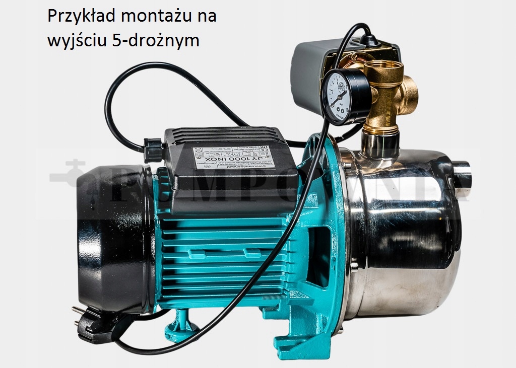 Manometr 0-10 bar 1/4" GZ OMNIGENA Producent Omnigena