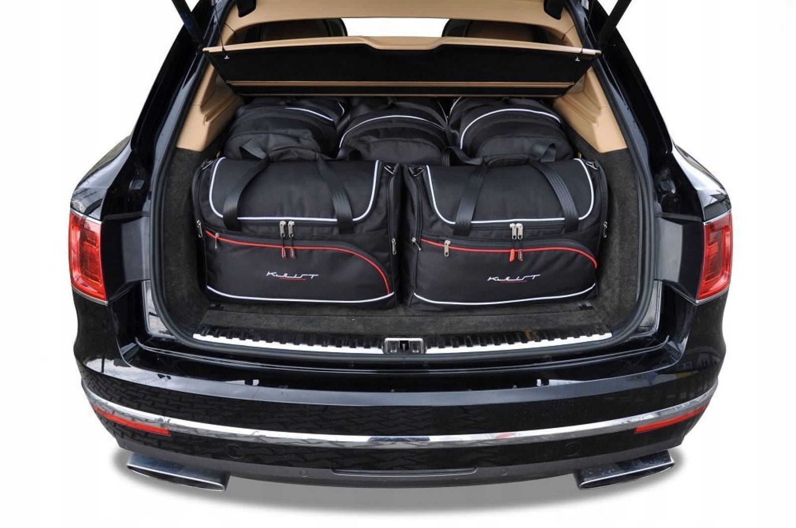 J&j Automotive Sada 5ks cestovných tašiek Aero pre Bentley Bentayga 2016