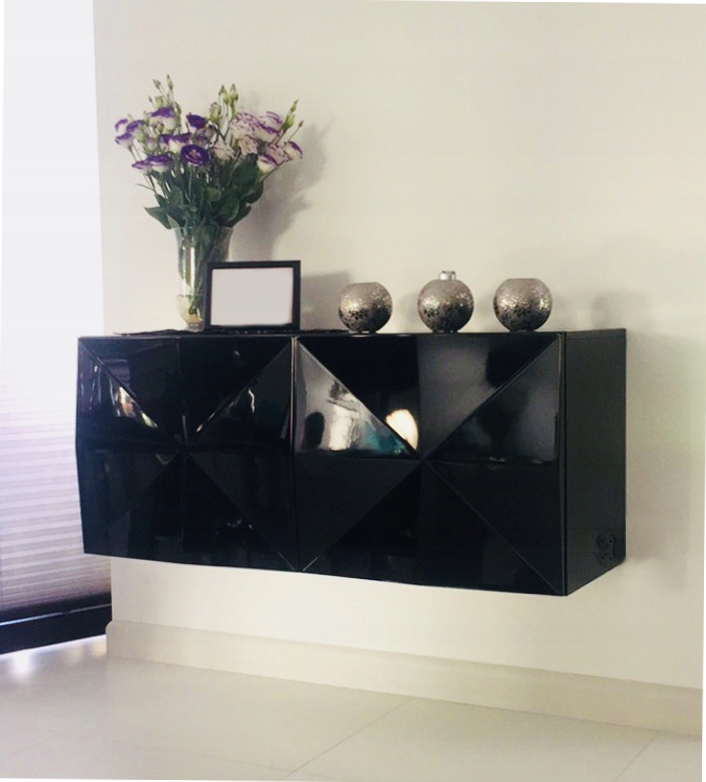 Komoda 3D 120 cm - nowoczesne meble 3D Szerokość mebla 120 cm