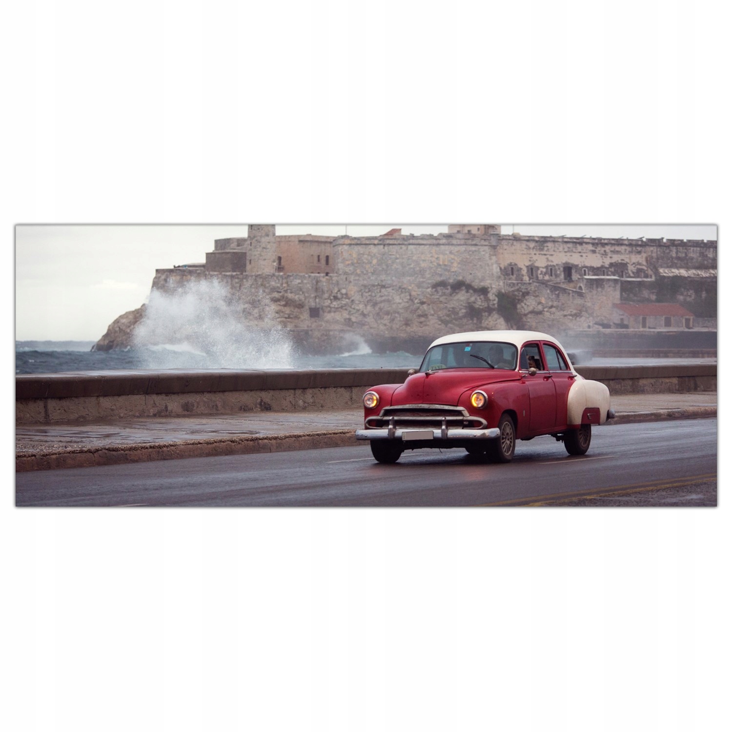 

Hartowany Obraz Szklany Hawana Vintage Auto 125x50