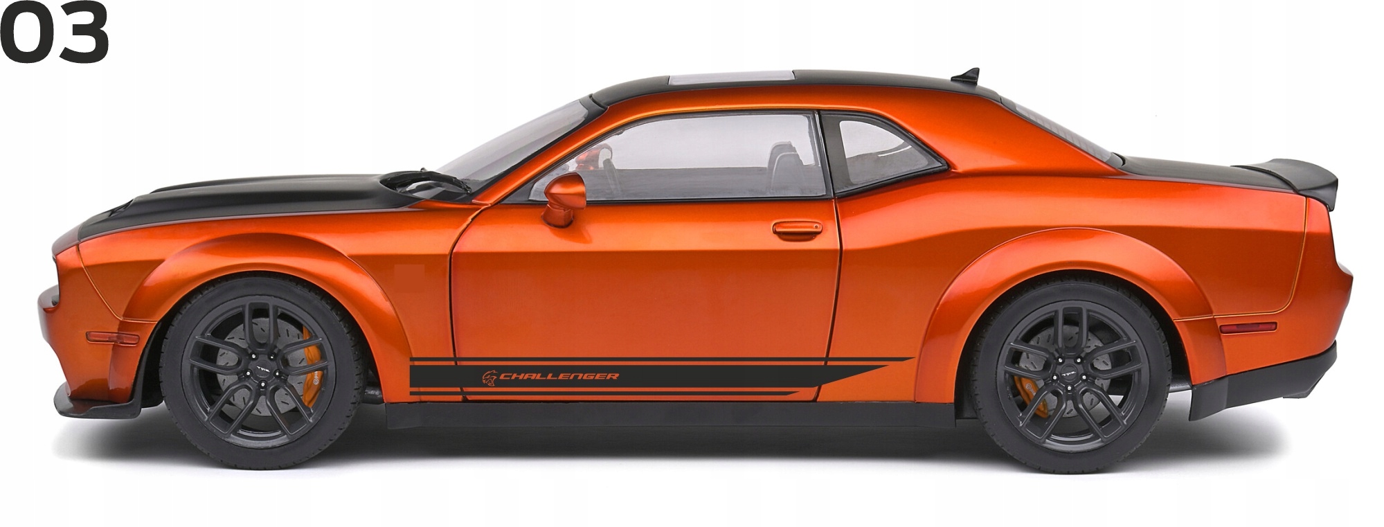 Samolepky Pásy na bok Dodge Challenger Srt Kvalita 03