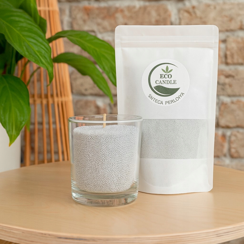 EcoCandle Perlový vosk Fialová 5 kg
