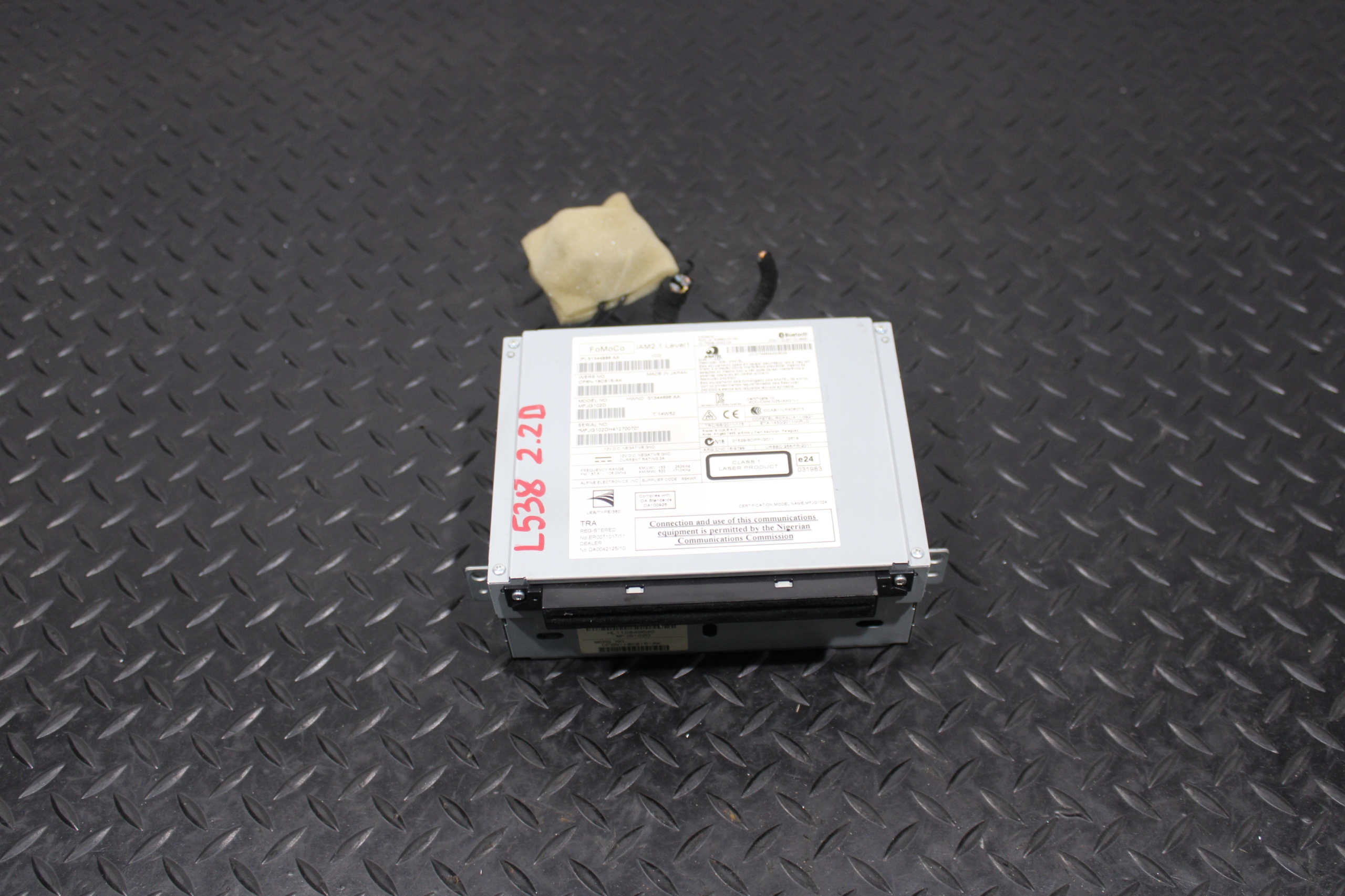 player navigation LAND ROVER EVOQUE L538 CF6N-18C815-AK