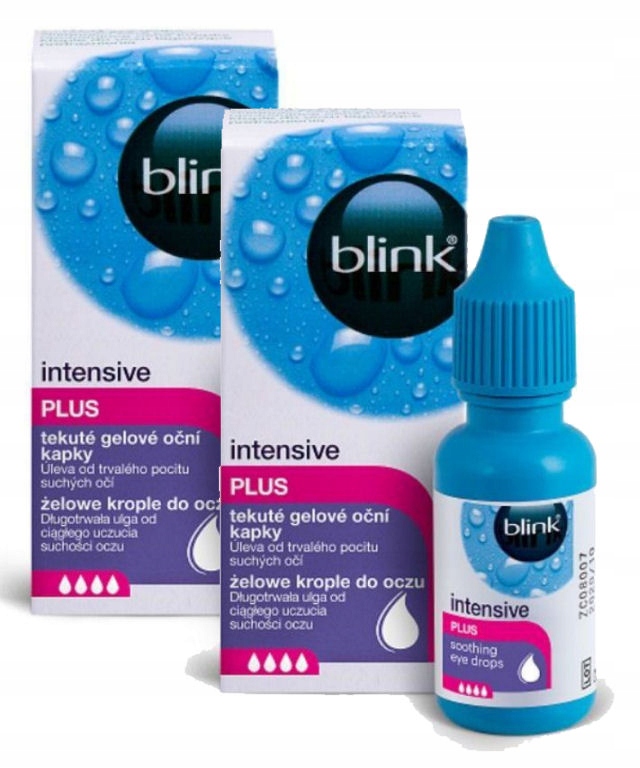 

2 x Krople Do Oczu Blink Intensive Plus 10ml