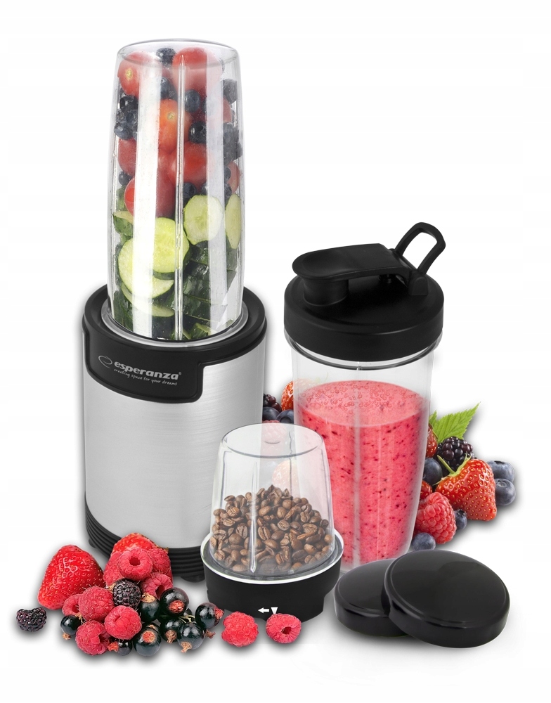 Przenośny Blender Kielichowy Do Smoothie Koktajli Nutri Bombo 900W