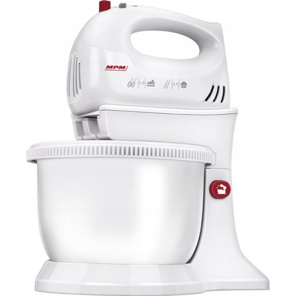 MPM Robot Kuchenny 750W 3L BPA Free 5 Prędkości Turbo Stal Nierdzewna — miniatura 2