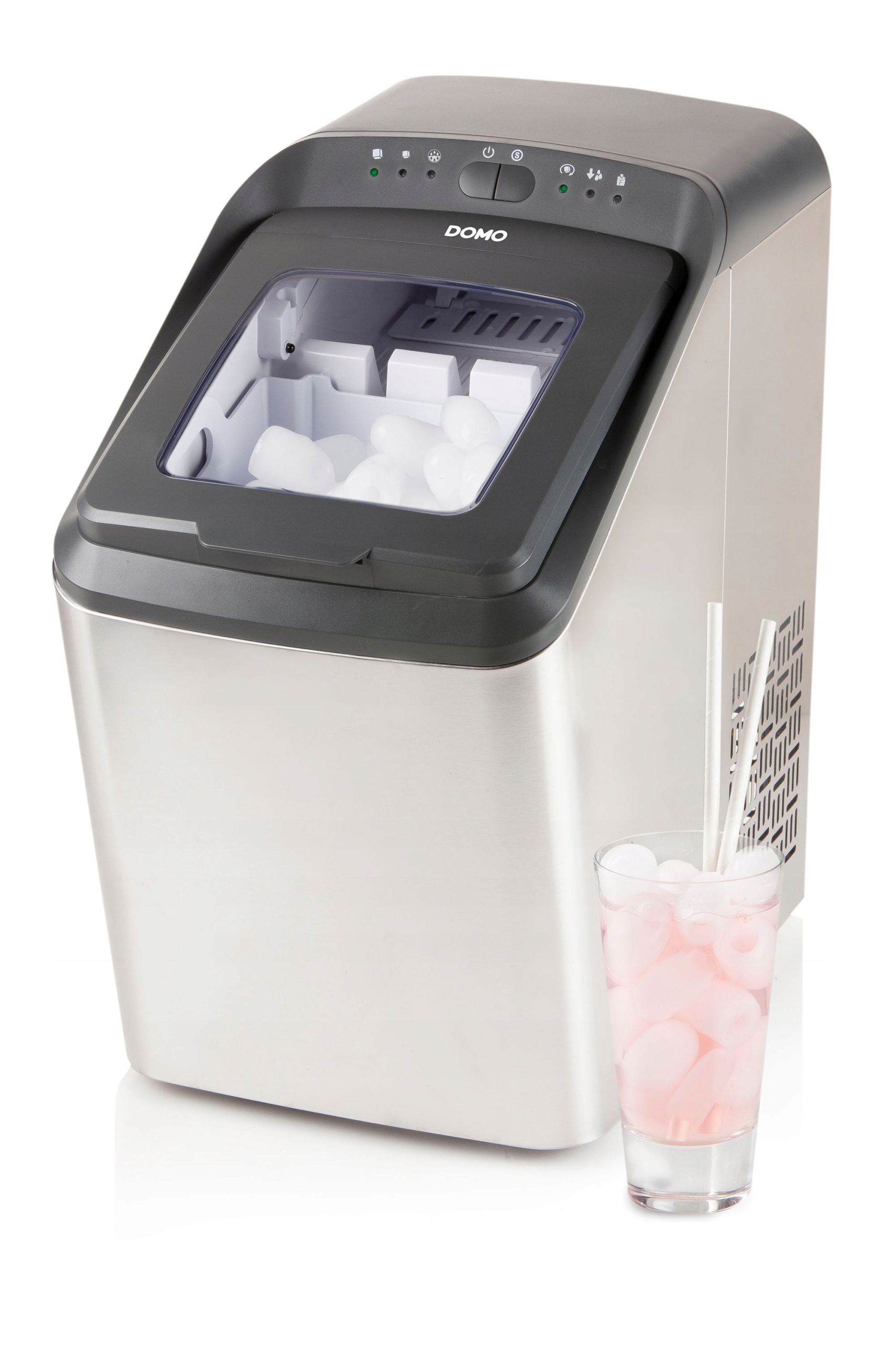 Domo DO9247IB Pro výrobník kostek ledu 15 kg za 24 hodin S a L