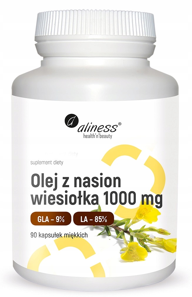 ALINESS OLEJ Z NASION WIESIOŁKA 1000mg 90kaps