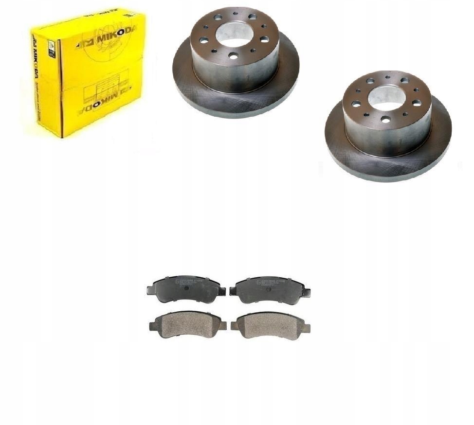 Kotouče Kostky Boxer Ducato Jumper 2006- Zadní 280MM 1.7T 79