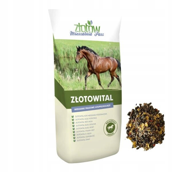 Pasza dla koni trenujących Musli Sport Wysokoenergetyczna Złotowital 20 kg